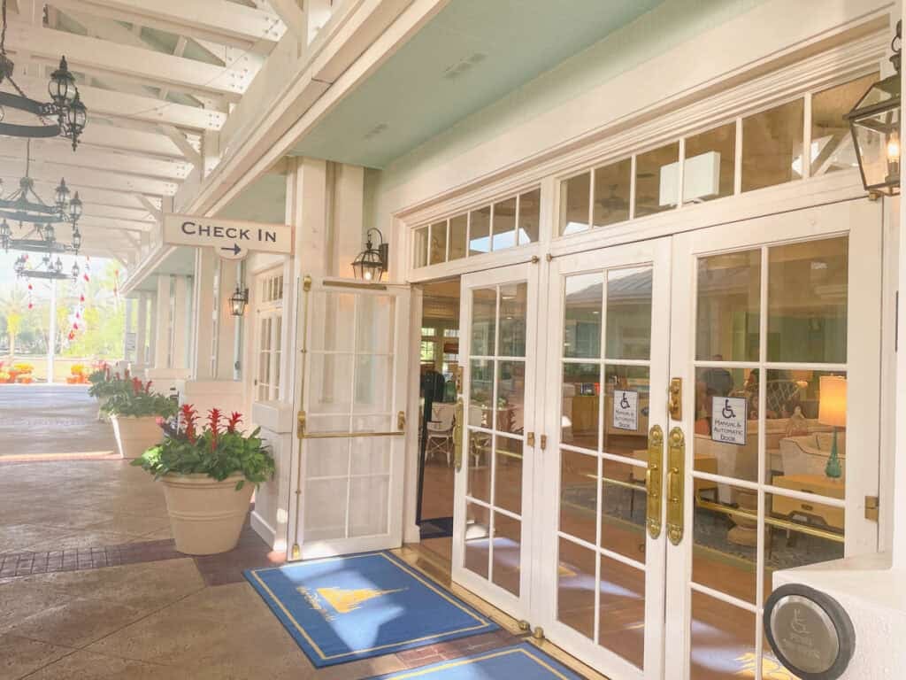Old Key West Resort Check In area.