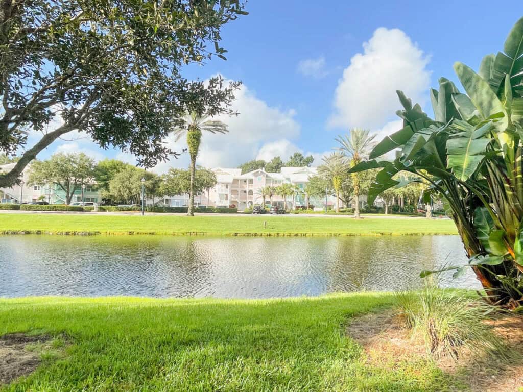 Picture of Old Key West Resort with water and villas across the river.