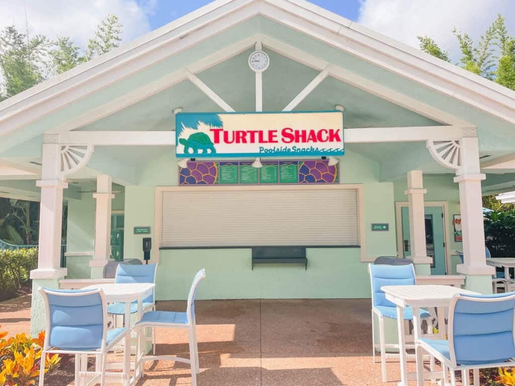 Turtle Shack Poolside Snacks at Old Key West.