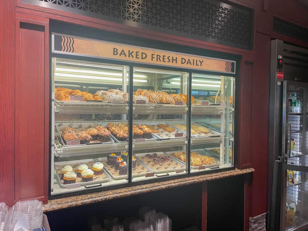 Pastry Case at Roaring Fork