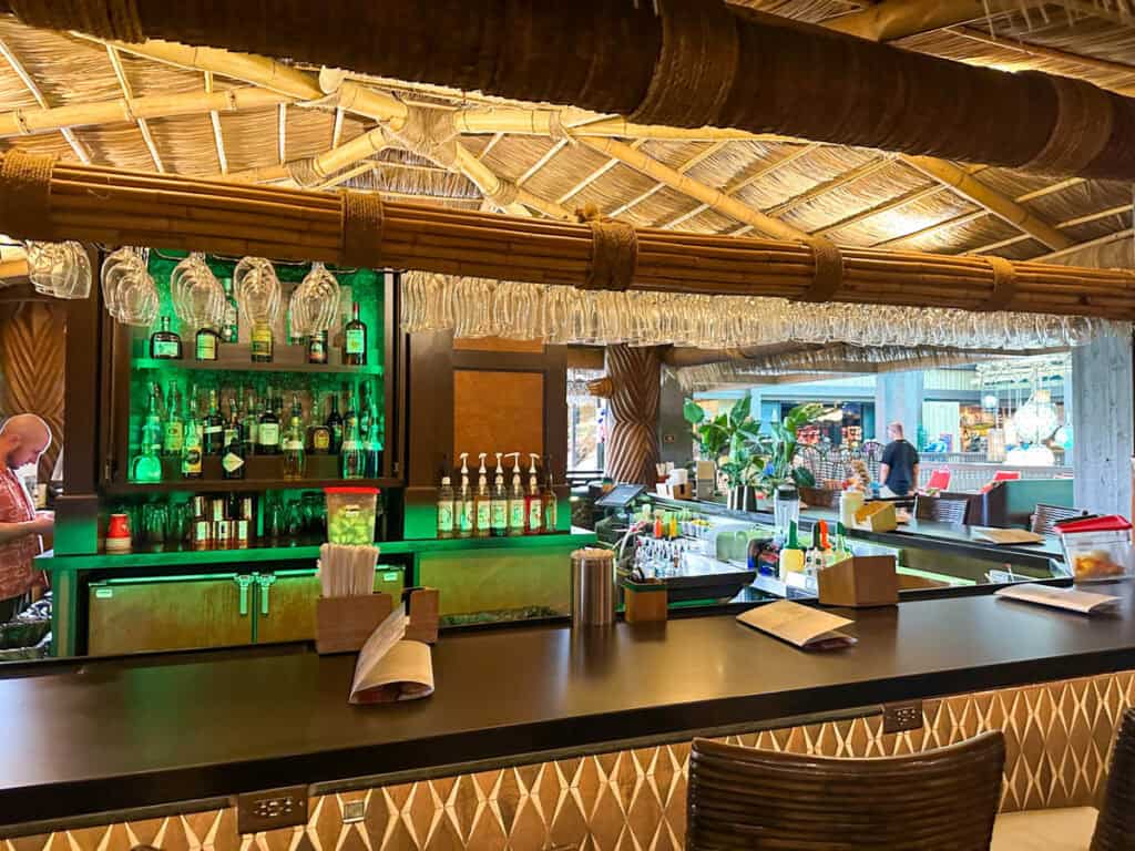 Tambu Lounge at Polynesian Resort.