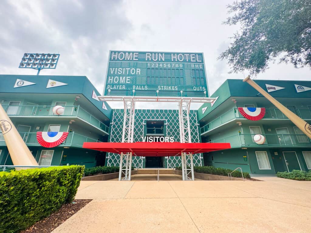 Baseball Area Scoreboard at All Star Sports.