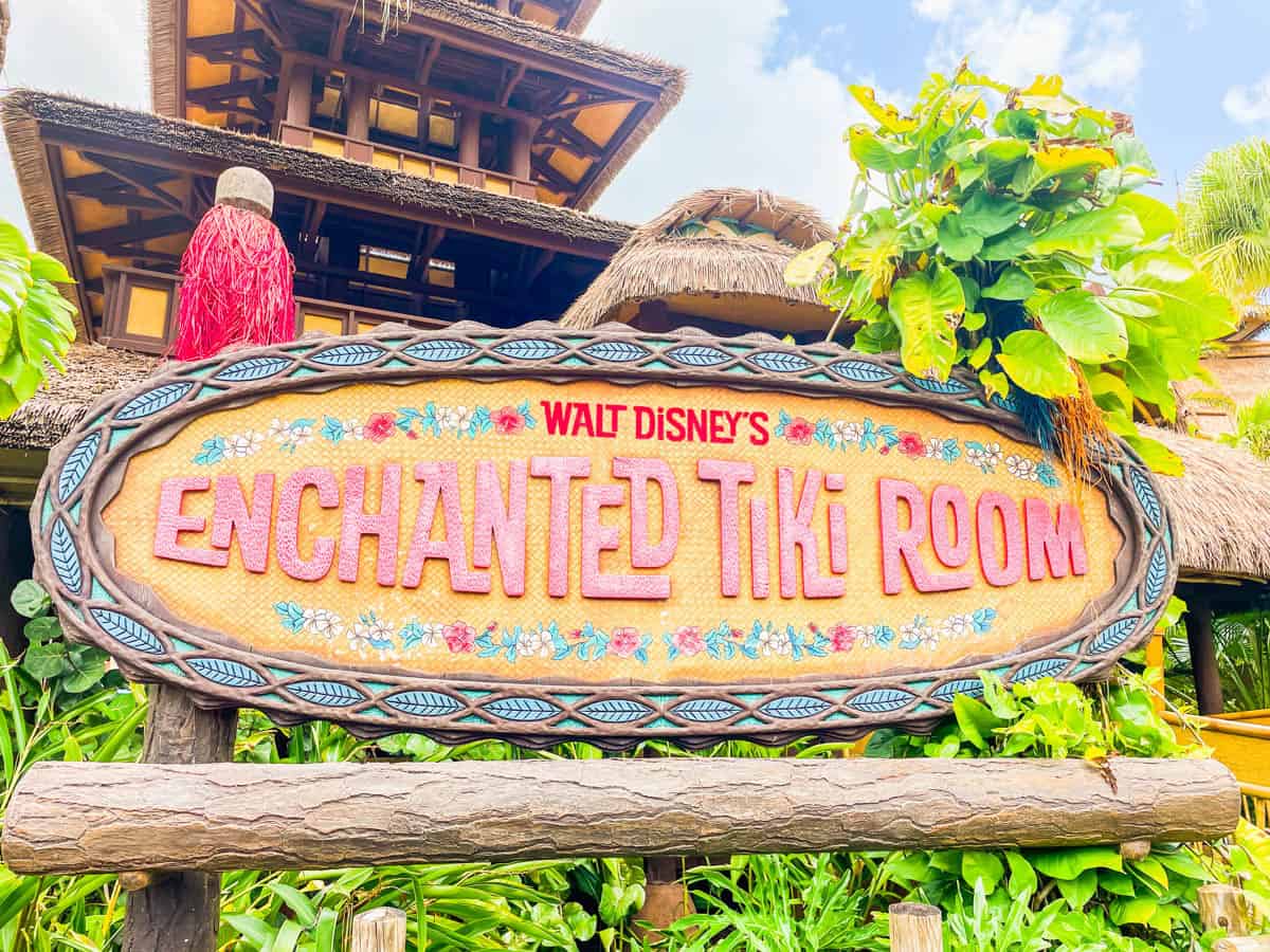 Walt Disney's Enchanted Tiki Room - The Diary of a Disney Dad
