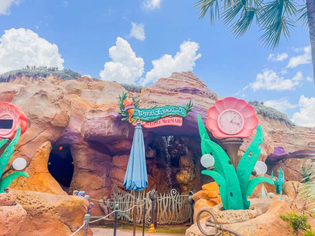 Meet Ariel at Her Grotto - The Diary of a Disney Dad