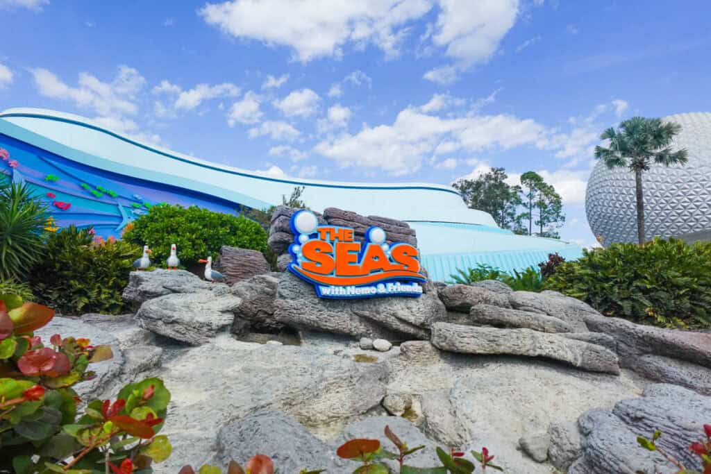 The Seas with Nemo and Friends at Epcot.