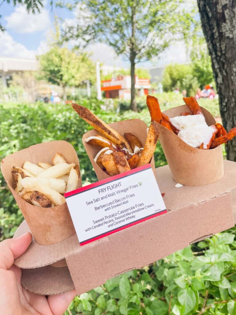 Fry Flight from Food and Wine Festival.
