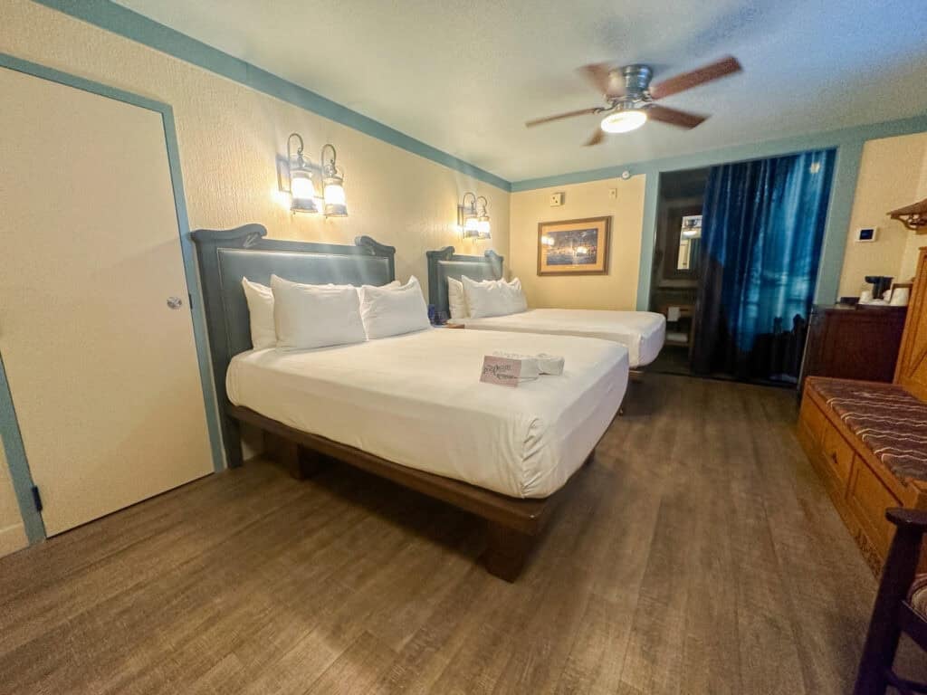 standard room at Port Orleans Riverside.