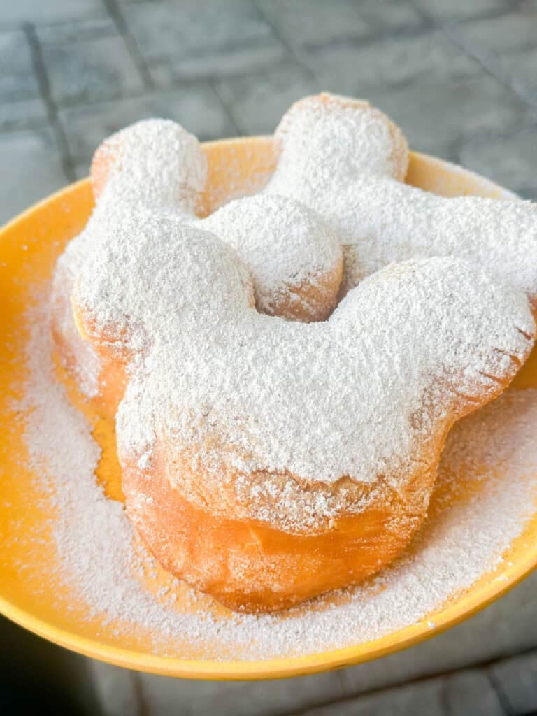 Beignets from Port Orleans French Quarter.