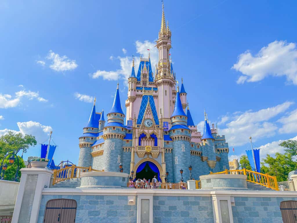 Cinderella's Castle at Magic Kingdom.