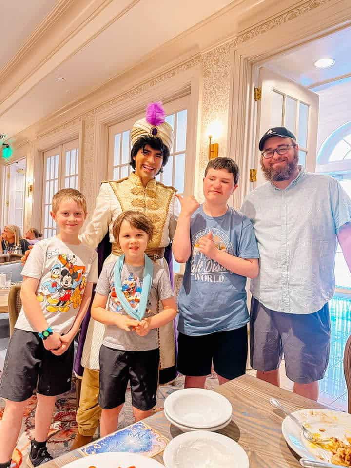 Meeting Aladdin at 199 Parke Fare.