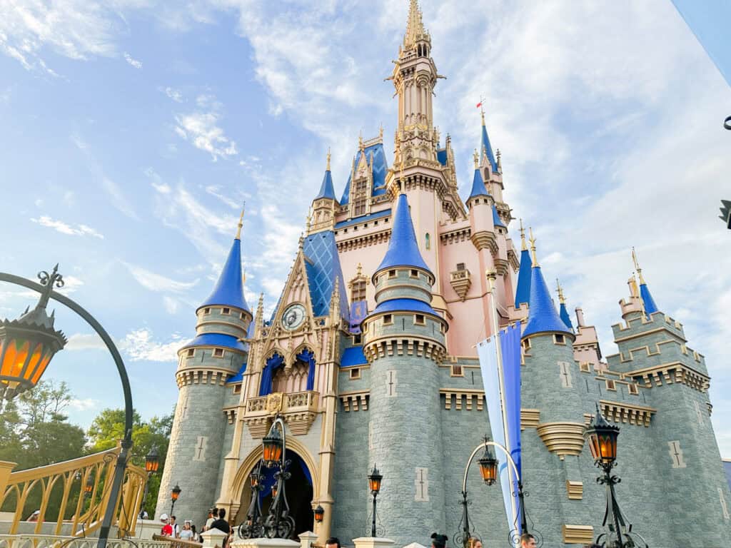 Cinderella's Castle at Magic Kingdom.